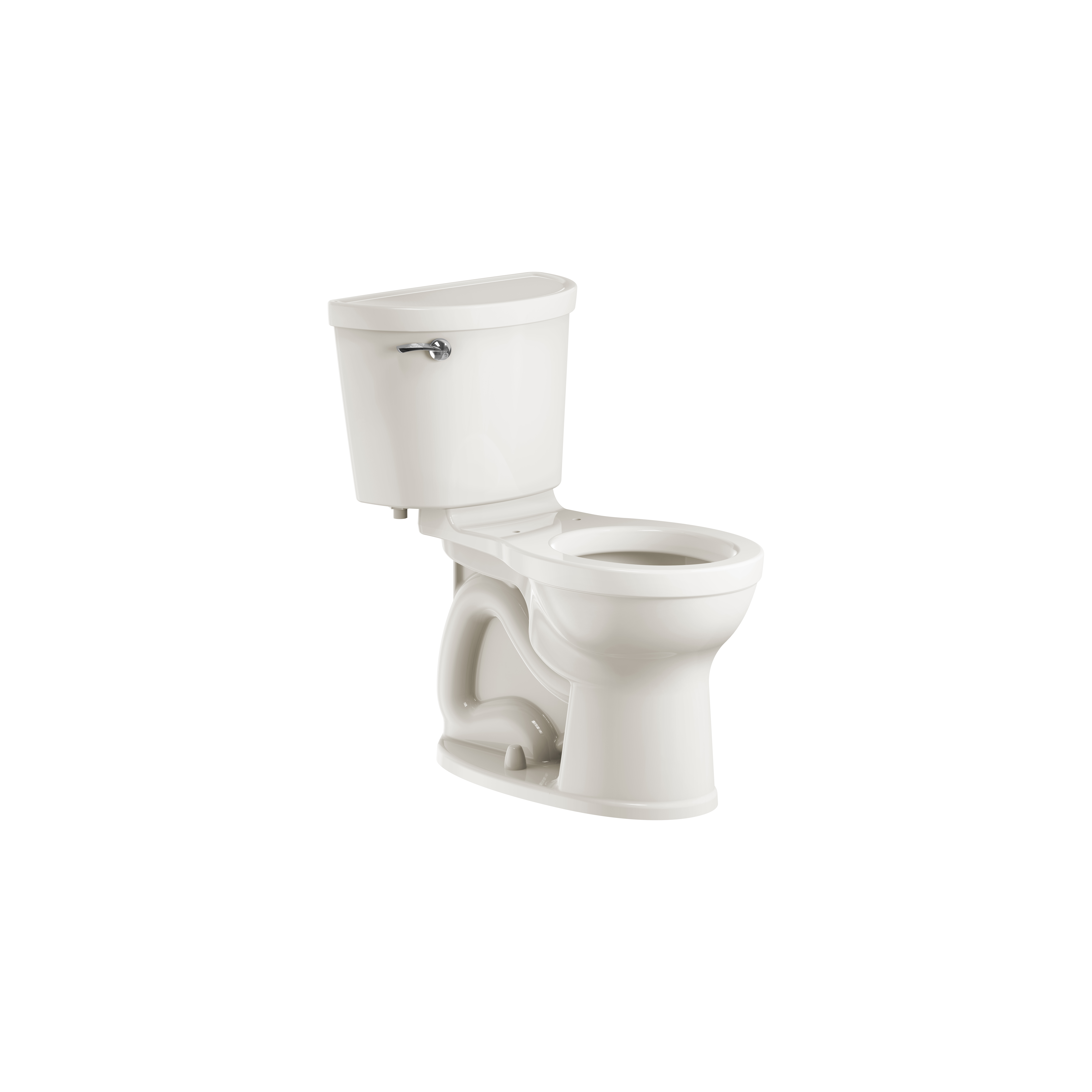 Toilette Champion PRO, 2 pièces, 1,28 gpc/4,8 lpc, à cuvette au devant rond à hauteur de chaise, sans siège